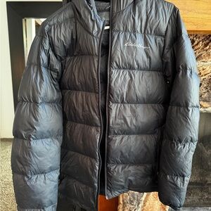 Eddie Bauer Men's Black Quilted Jacket